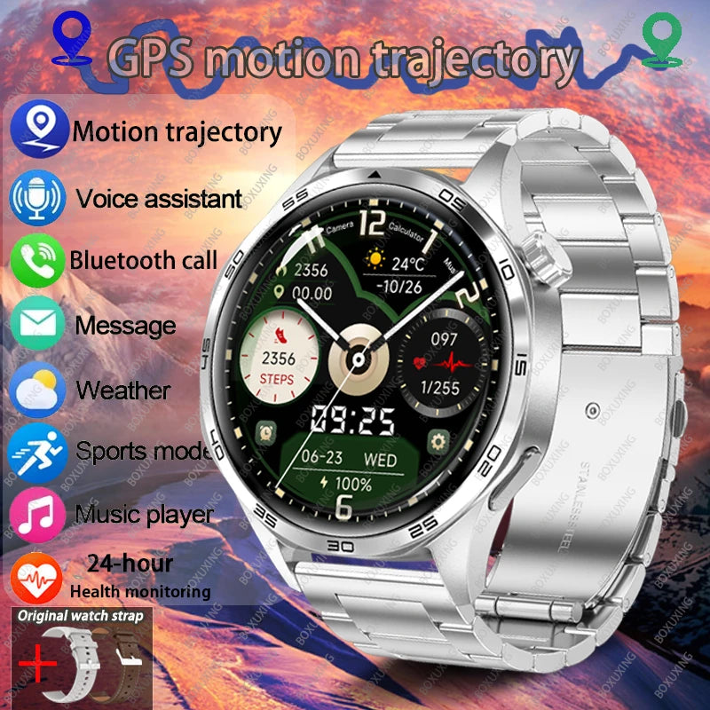 Huawei GT5 Pro GPS Smartwatch – AMOLED Heart Rate