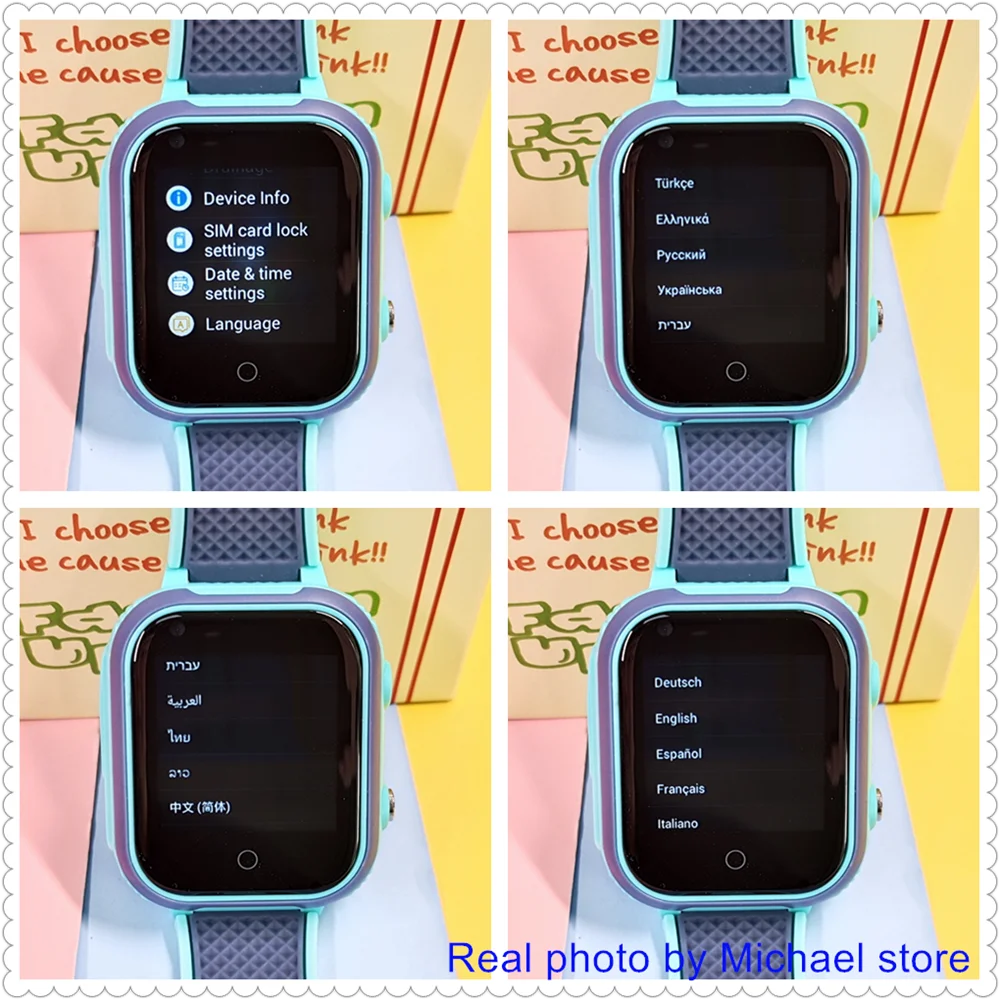 LT21 Kids 4G Smartwatch with GPS & Video Call
