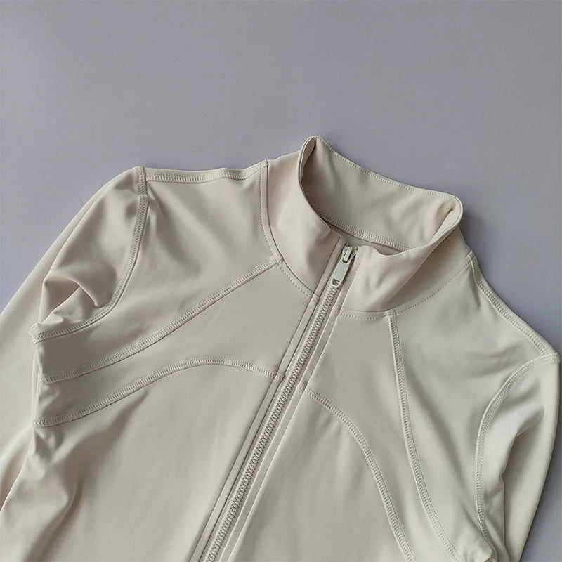 Women’s High-End Long Sleeve Yoga & Running Jacket