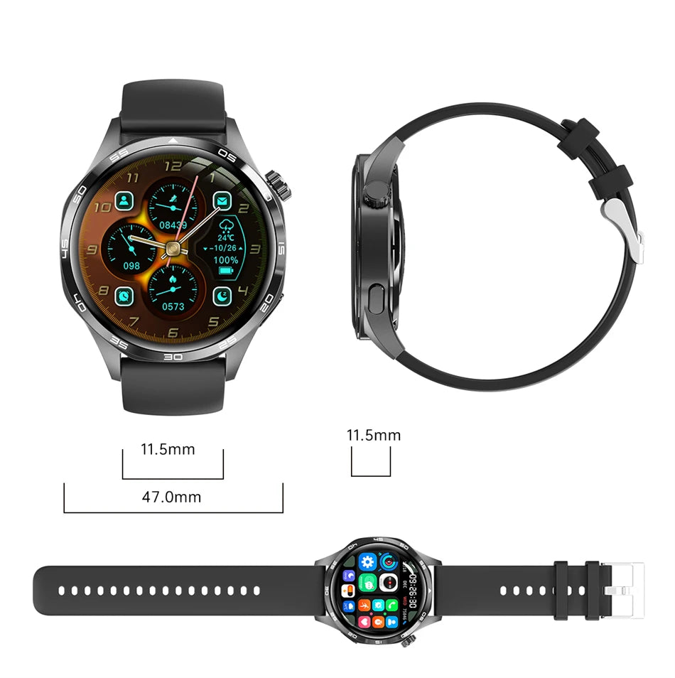 Huawei GT5 Pro GPS Smartwatch – AMOLED Heart Rate